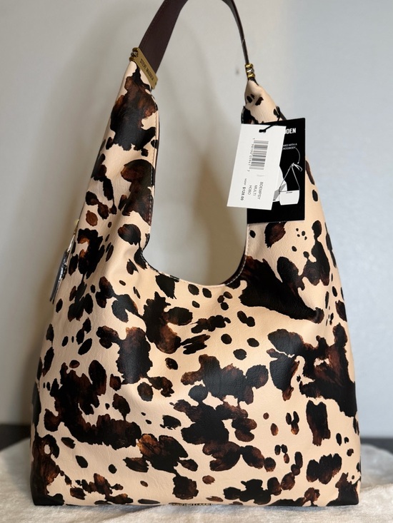 Steve Madden Handbags - STEVE MADDEN HOBO SLOUCH SHOULDER BAG WESTERN COW  / ANIMAL PRINT TOTE NEW